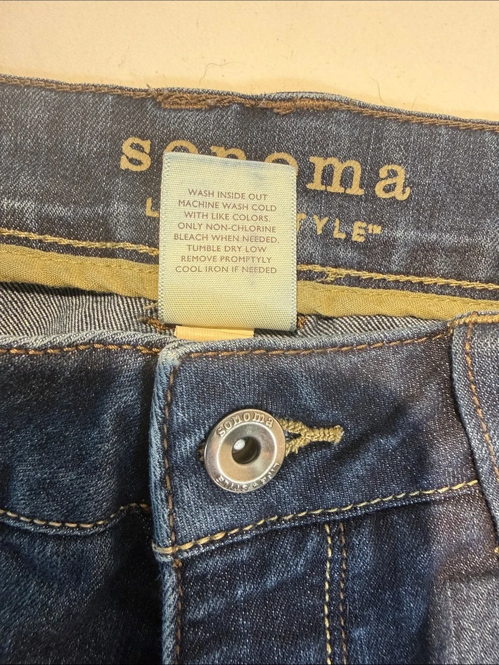 Sonoma Women’s Dark Indigo Boot Cut Jeans